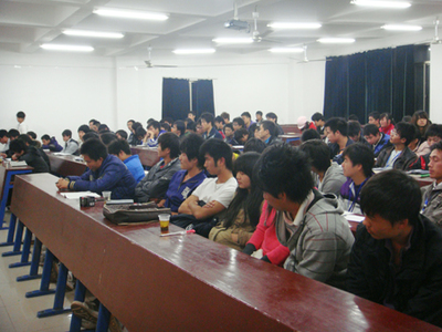 婁底職業技術學院-機電工程系舉辦學生干部培訓講座 職業技能培訓